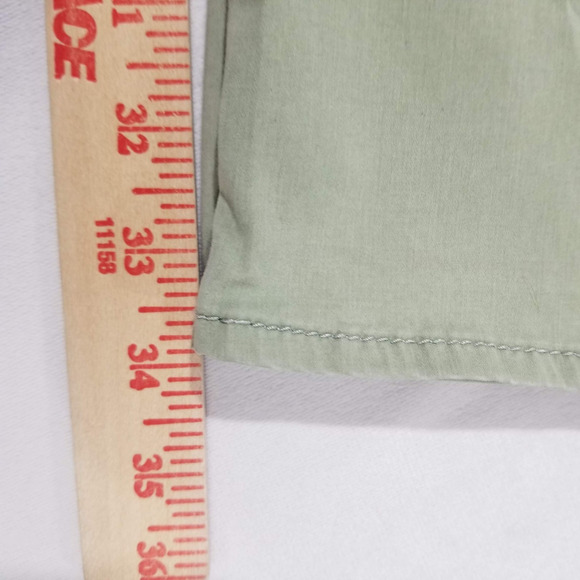 Brax Pants Mens 32x34 Chuck Modern Hi Flex Green Cotton Twill Germany - Picture 9 of 10
